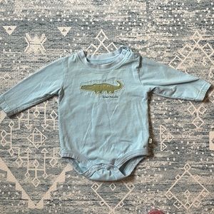 George Baby Organic Long Sleeve Onsie